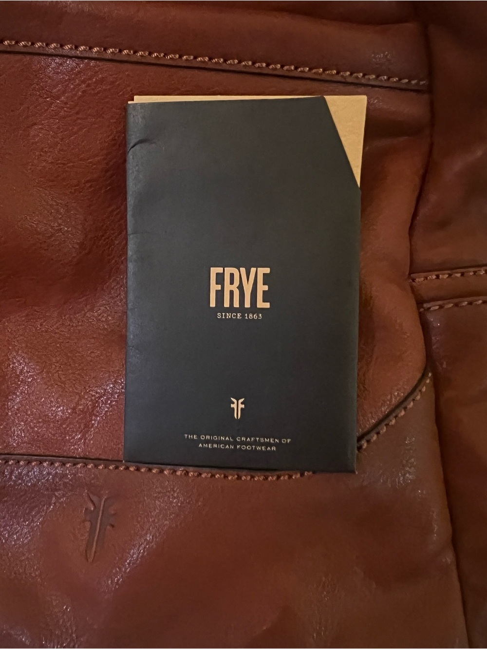 Frye Rustic Chestnut Leather Mini Backpack - Picture 10 of 10
